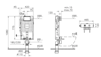 Gömme rezervuar montaj ölçüleri