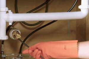 Lavabo gider borusu tıkanıklığı açma