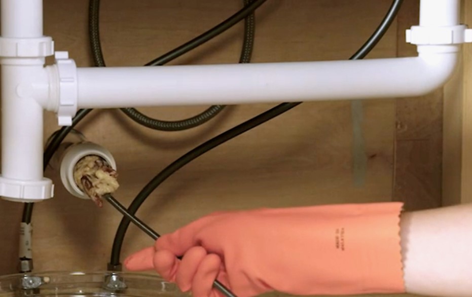 Lavabo gider borusu tıkanıklığı açma