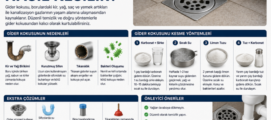 Gider Kokusu Nasıl Kesilir