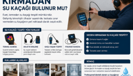 Kırmadan Su Kaçağı Tespiti