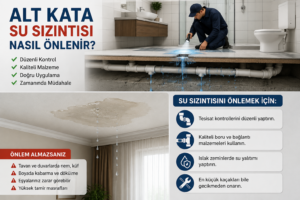 Alt Kata Su Sızıntısı Nasıl Önlenir