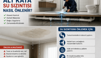 Alt Kata Su Sızıntısı Nasıl Önlenir