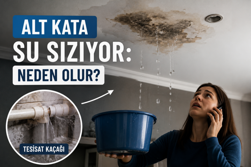 Alt Kata Su Sızıyor Neden Olur
