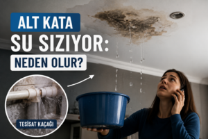 Alt Kata Su Sızıyor Neden Olur