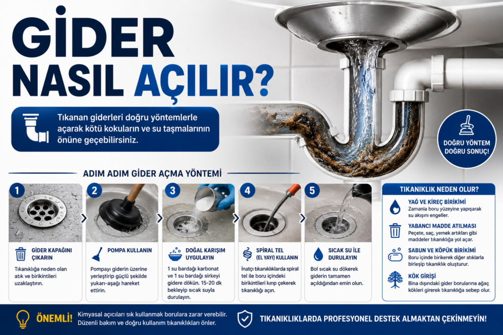 Gider Nasıl Açılır