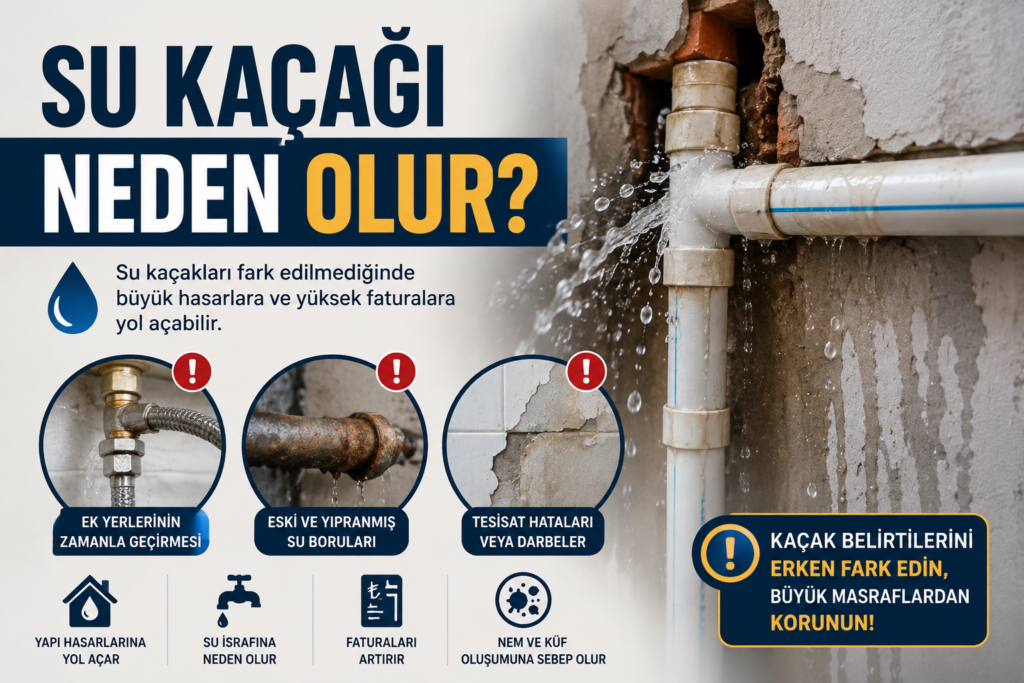 Su Kaçağı Neden Olur