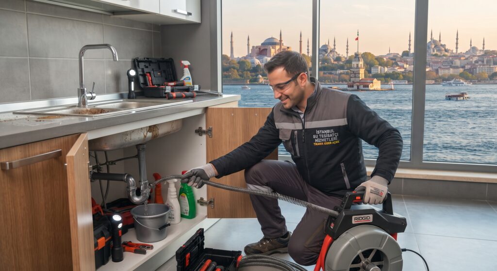 Tıkanık Gider Açma İstanbul Su Tesisatçı Hizmetleri