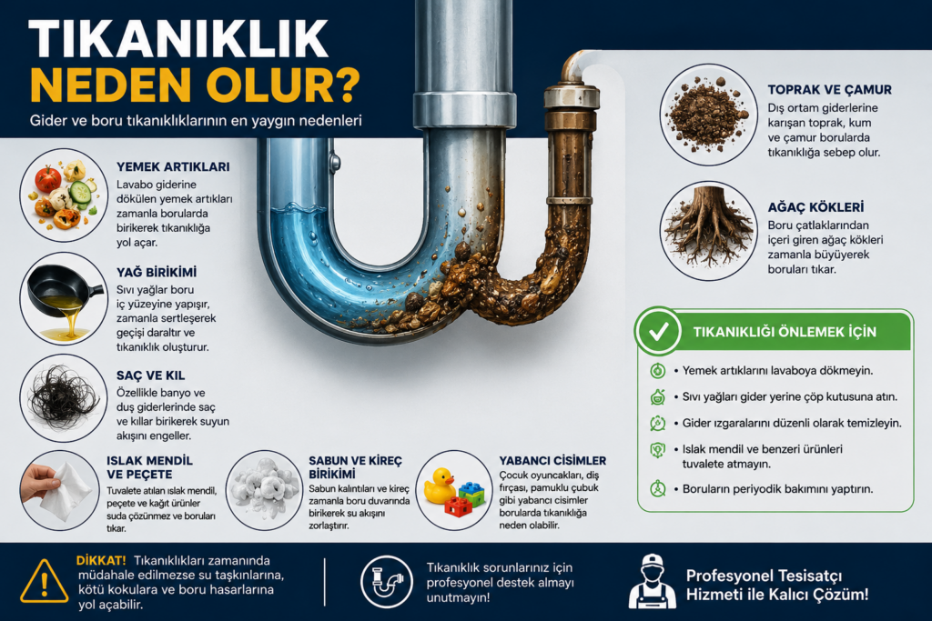 Tıkanıklık Neden Olur